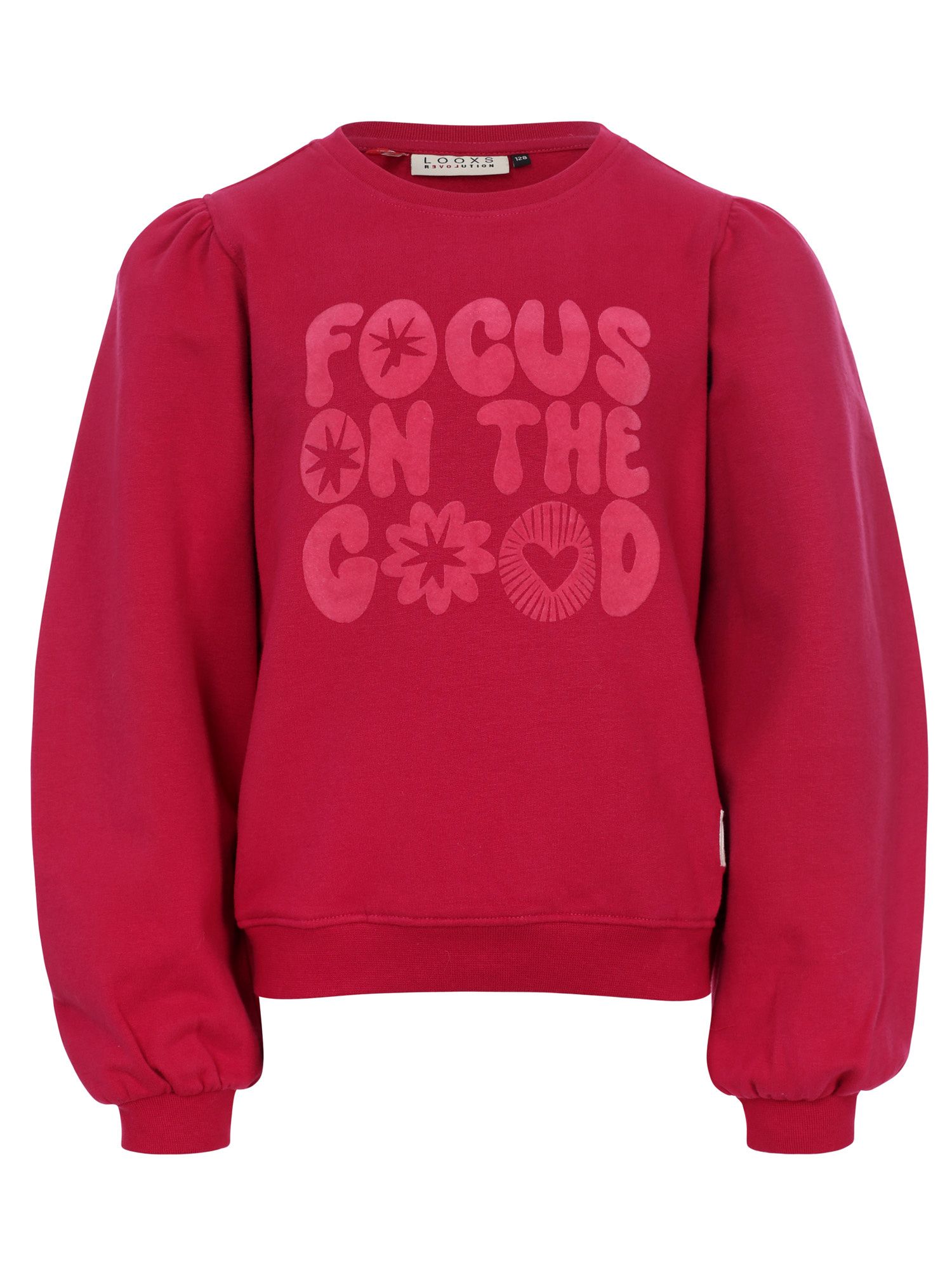 LOOXS Little winter sweater meisjes - roze
