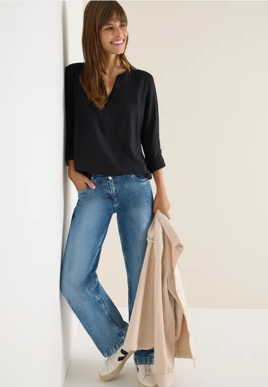 Cecil Blouse in effen kleur