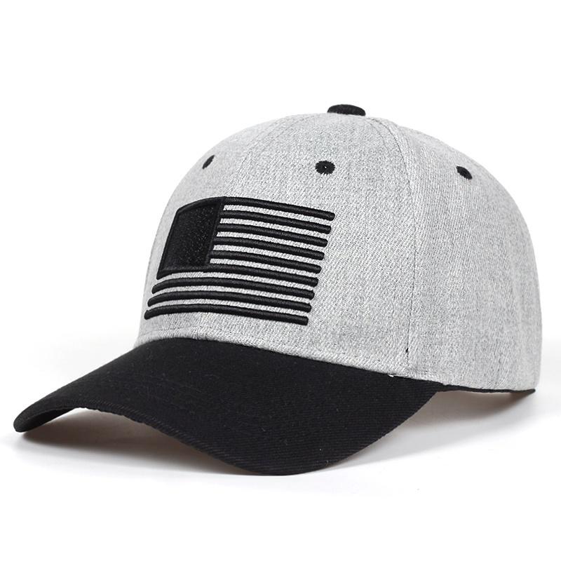 Cap Factory Hip-hop hoeden damesmode snapback baseball cap katoenen truckerhoed voor heren Gorras zwart/grijs