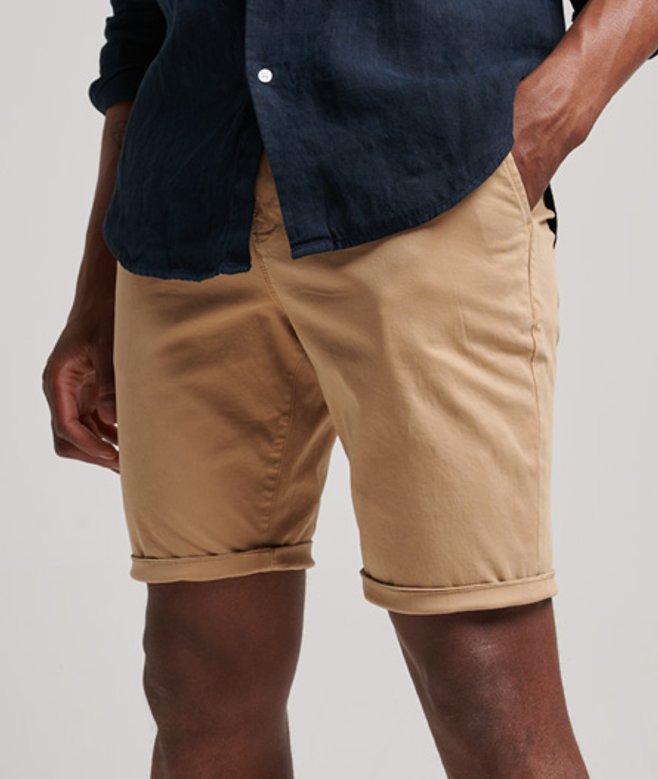 Superdry Core Chinoshort Bruin