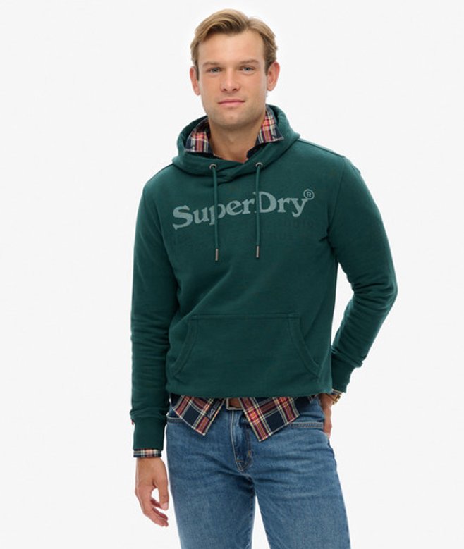 Superdry New York Venue Hoodie Green