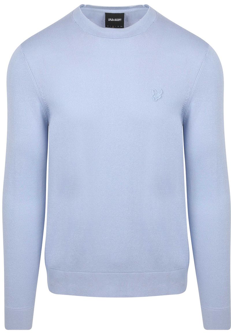 Lyle and Scott Lyle & Scott Tonal Pullover Lichtblauw