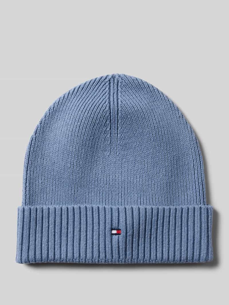Tommy Hilfiger Gebreide muts TH FLAG PIMA COTTON BEANIE