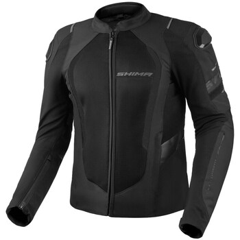 Shima Leren Jas  MESHPRO20MENJKTBLK