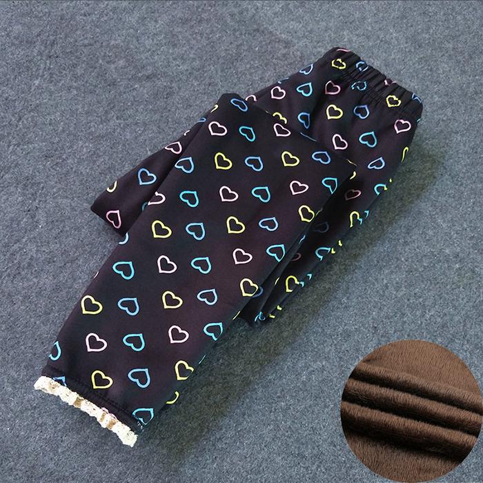 QEENRAAN Kinderen Dikke Legging Meisjes Herfst Winter Plus Fluwelen Broek Baby Meisjes Jongens Broeken Infantil Kinderkleding 120 groen
