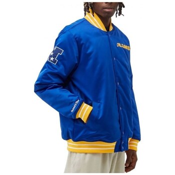Mitchell And Ness Windjack  Nfl Heavyweight Satin Jacket Los Angeles Rams M