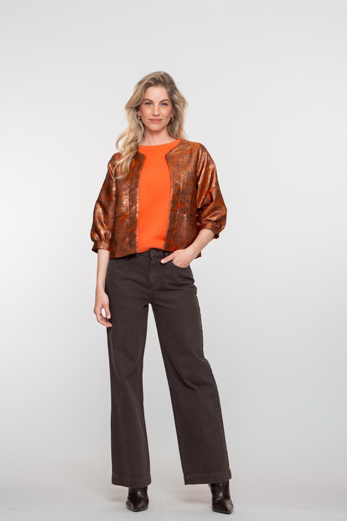 Geisha jeans flair 51809-10 775 brown
