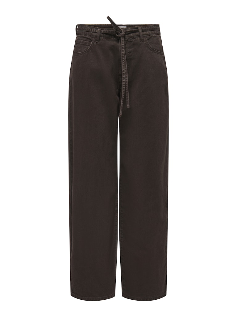 Only Onlgianna mw straight dnm brown denim -