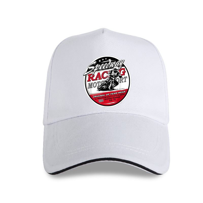 91530103MAC287W82J 2022 pet hoed motorfiets speedway baseballpet flat track race