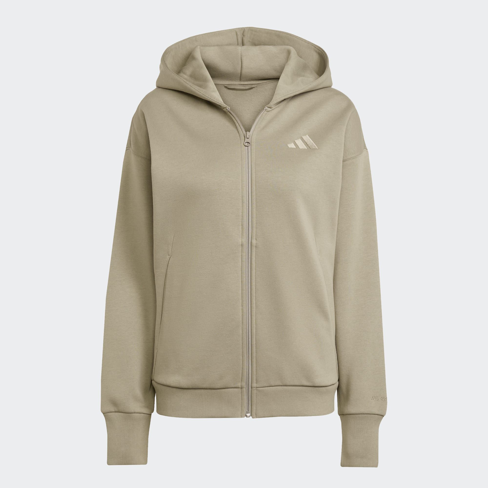 Adidas w all szn fz hd hoodie dames -
