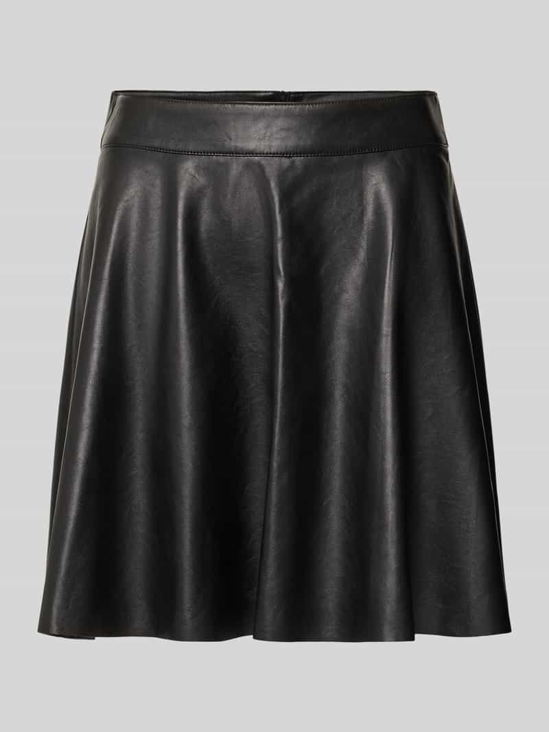 Only Imitatieleren rok ONLUNA FAUX LEATHER FLARED SKIRT OTW