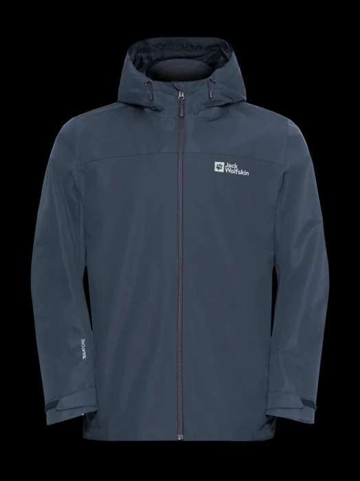 Jack Wolfskin Functioneel 3-in-1-jack TAUBENBERG 3IN1 JKT M (2-delig)