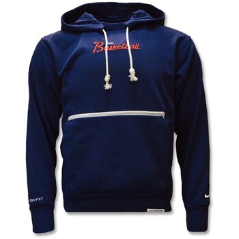Nike Sweater  Standard Issue Hoodie College Navy Pale Ivory