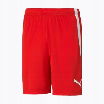 Puma Korte Broek  Spodenki Męskie Teamliga Czerwone