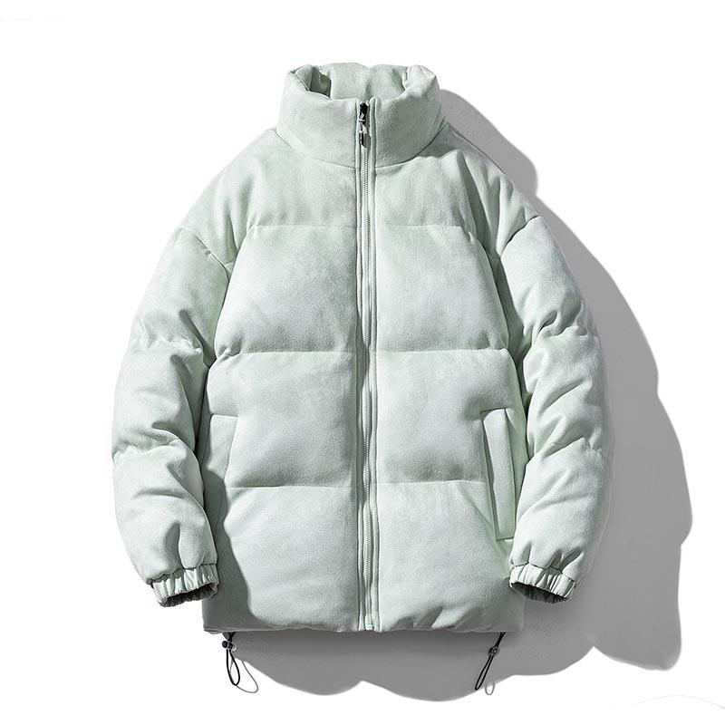 NFNF Fashion Nieuwe trend winter suède katoenen jas herendag losse mode broodpak 3XL