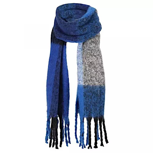 Sarlini Sjaal 00078 kobalt blue