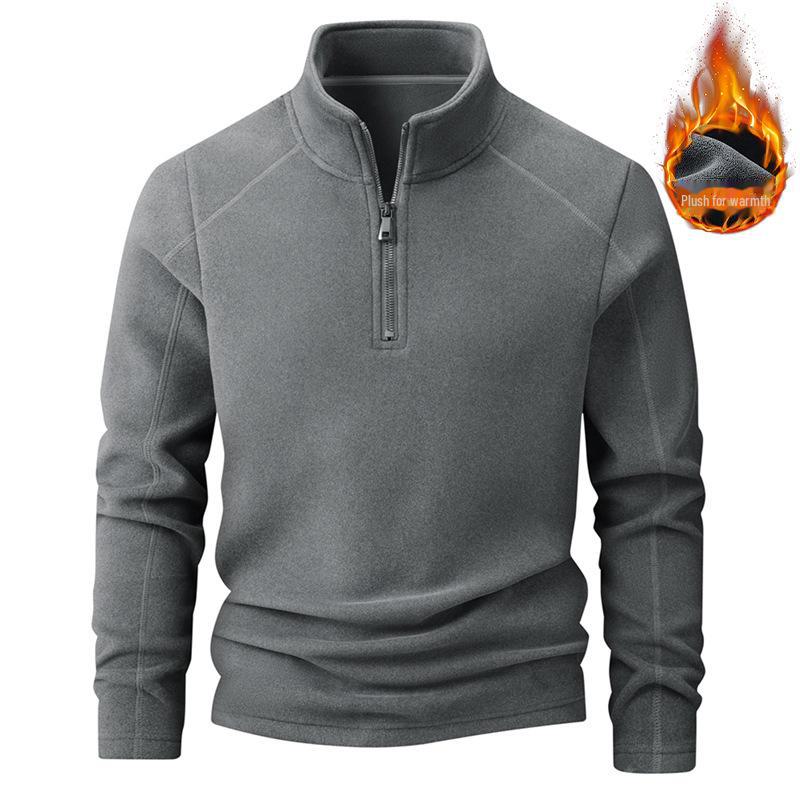 StrideBox Herenjack van hoogwaardig Duits koraalfleece, verdikt lamswol, grote maten beschikbaar 8XL