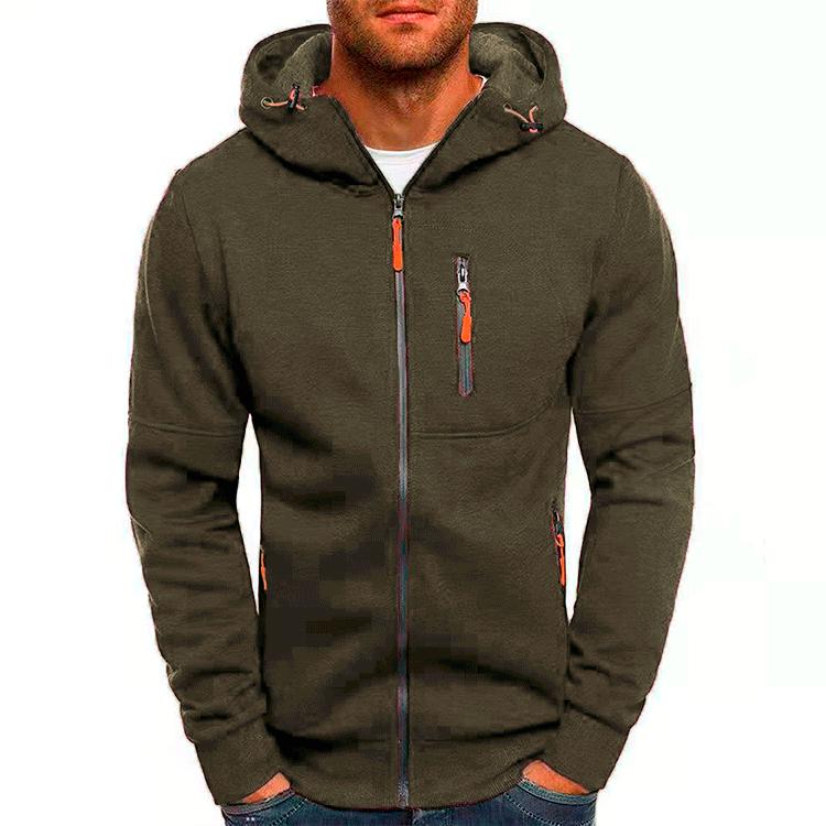 LAKER CC Heren hooded zip coat sweatshirt heren sweatshirts en hoodies dames sweatshirt met rits sweatshirts voor meisjes hoody hoody XXXXL legergroene kleur