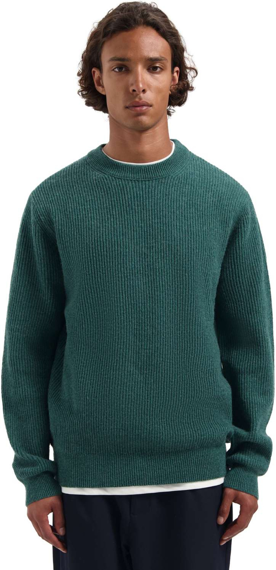 Dstrezzed Stef rib crewneck