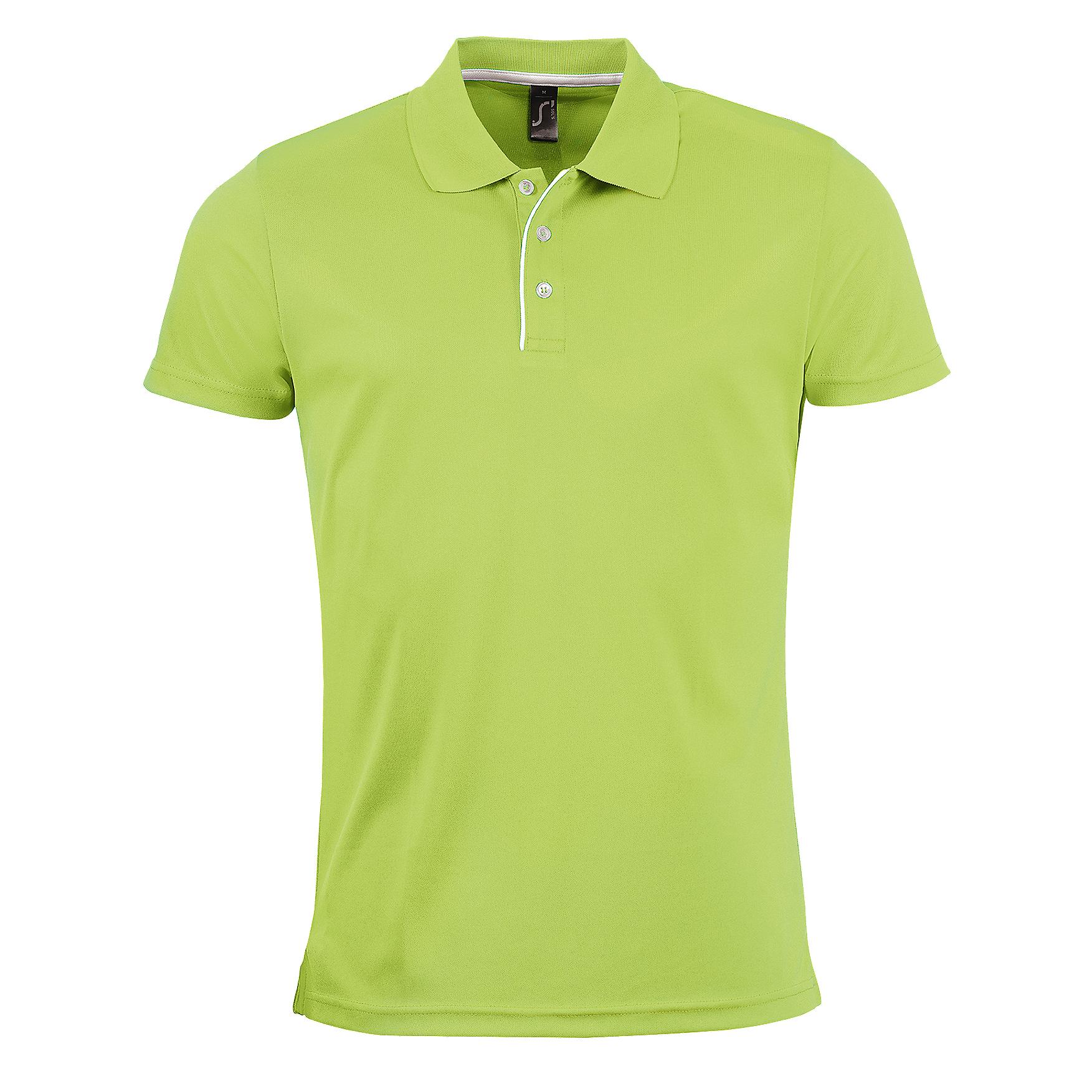 SOLS Heren Performer piqué poloshirt met korte mouwen XL