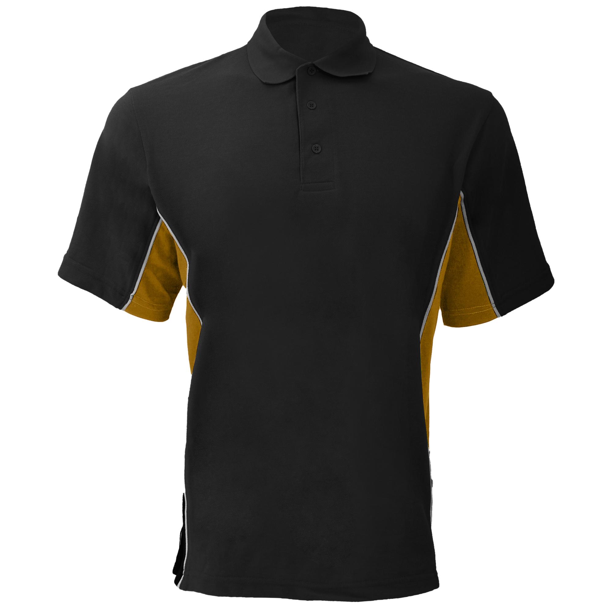 Gamegear Mens Track Pique Short Sleeve Polo Shirt Top 3XL