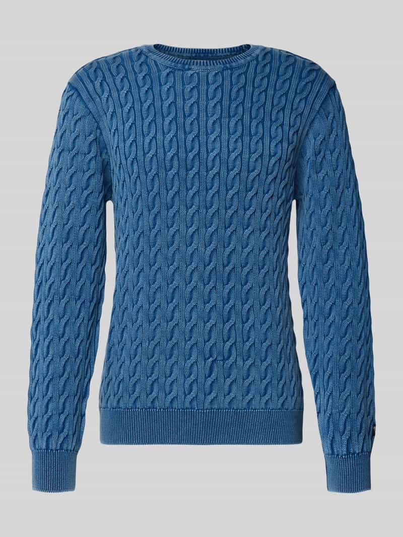 Levi's Trui met ronde hals LV PRESIDIO met kabelpatroon