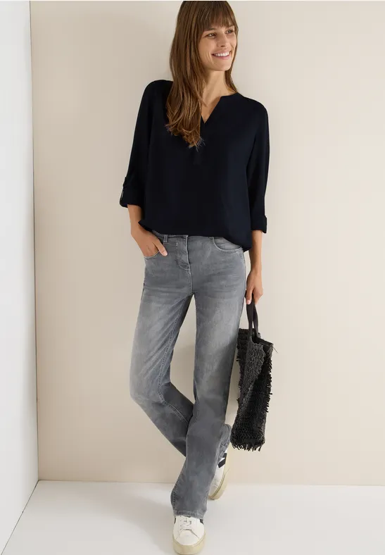 Cecil Blouse in effen kleur