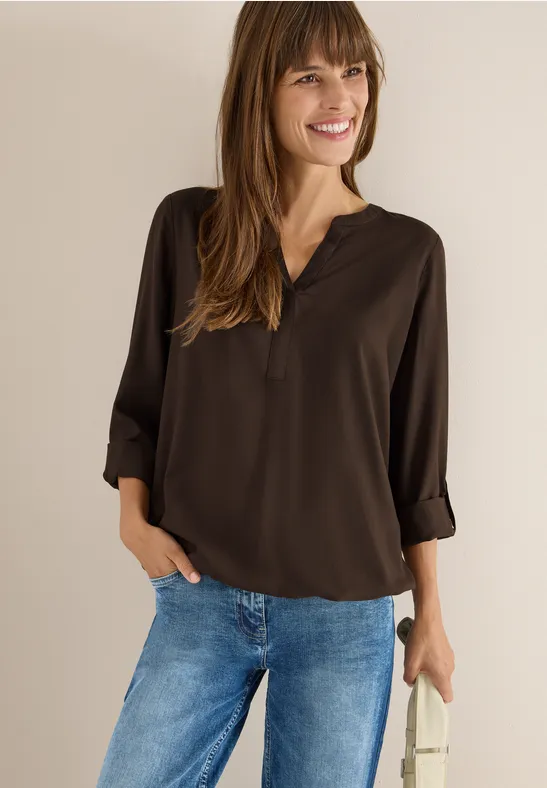 Cecil Blouse in effen kleur