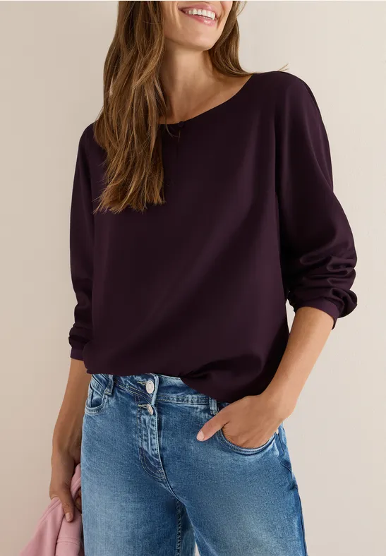 Cecil Blouse in effen kleur