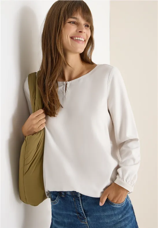 Cecil Blouse in effen kleur