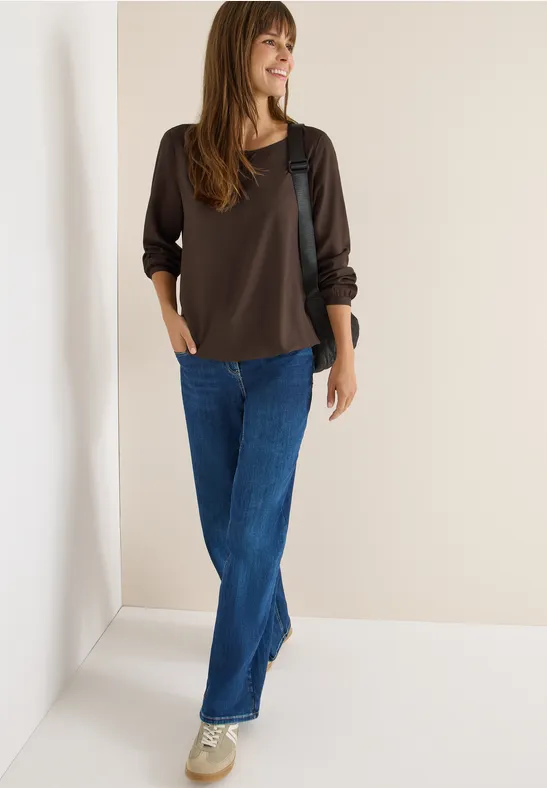 Cecil Blouse in effen kleur