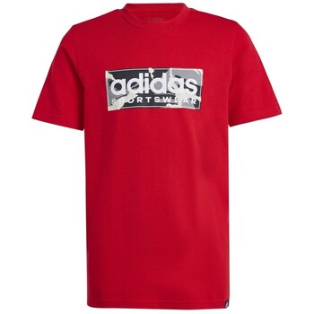 Adidas T-shirt Korte Mouw  Camo Lin T