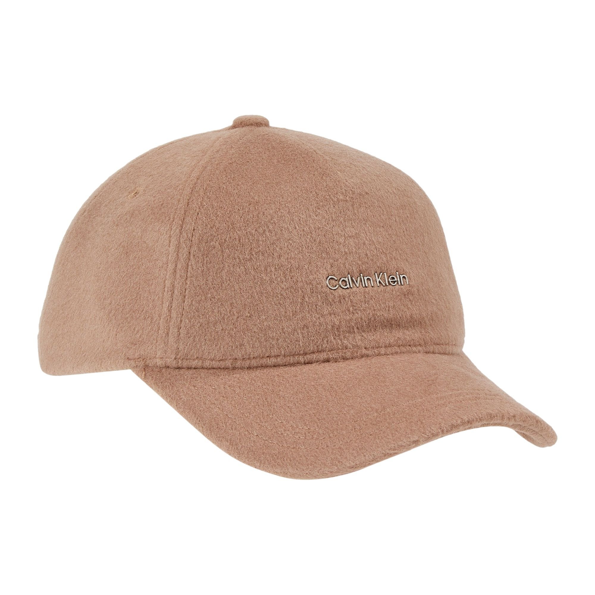 Calvin Klein Metal Lettering Wool Cap Dames