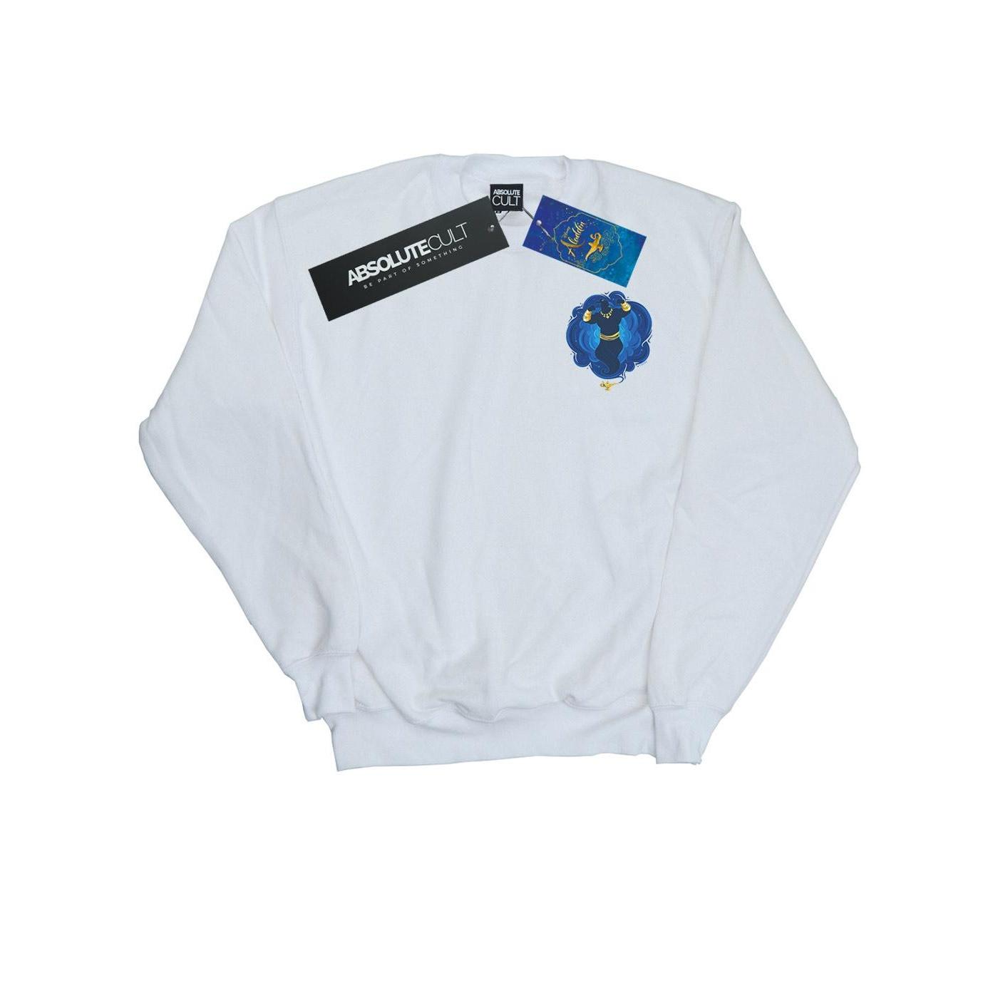 Disney Girls Aladdin Movie Genie Sweatshirt met borstprint 3-4 Years