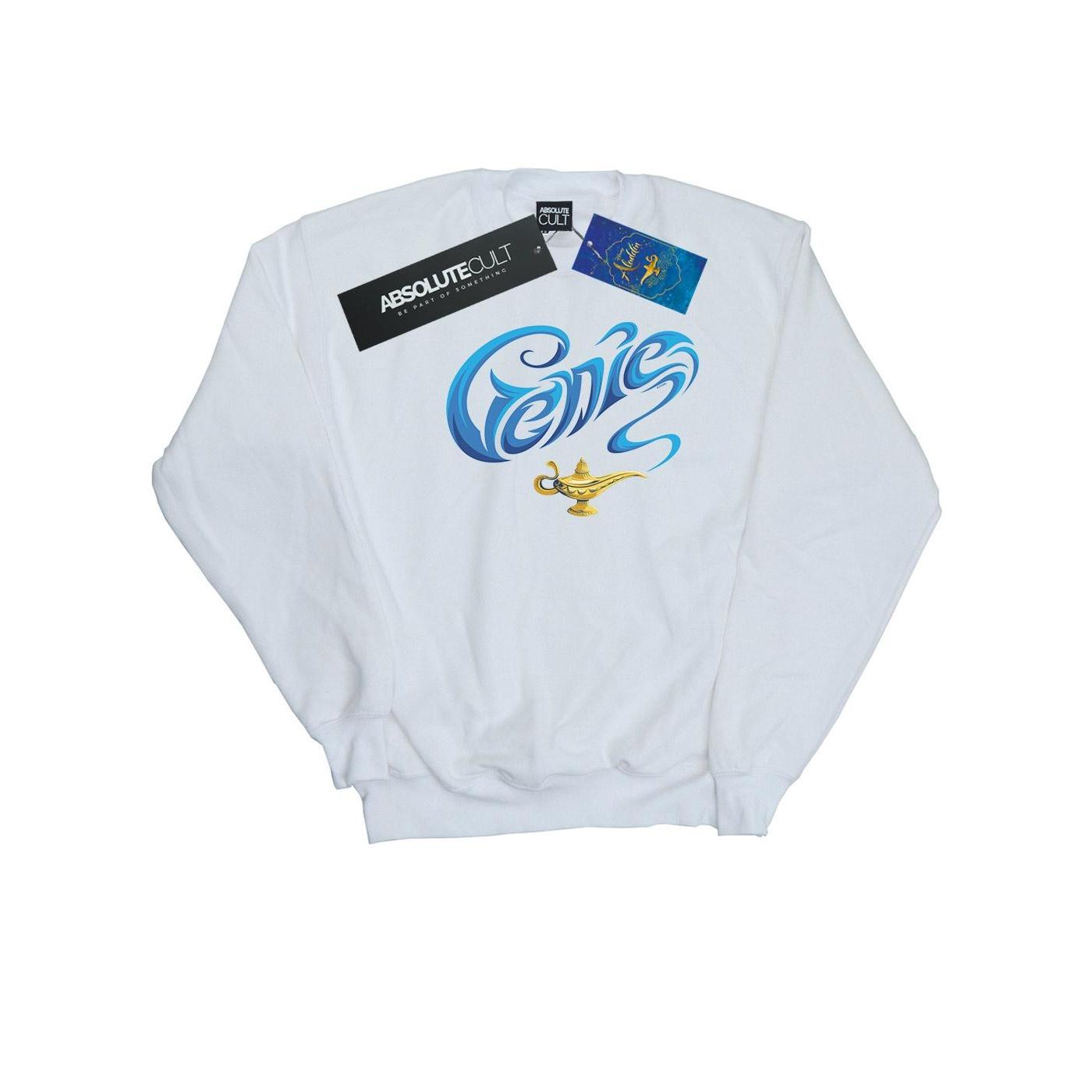 Disney Girls Aladdin Movie Genie Lamp Sweatshirt 3-4 Years