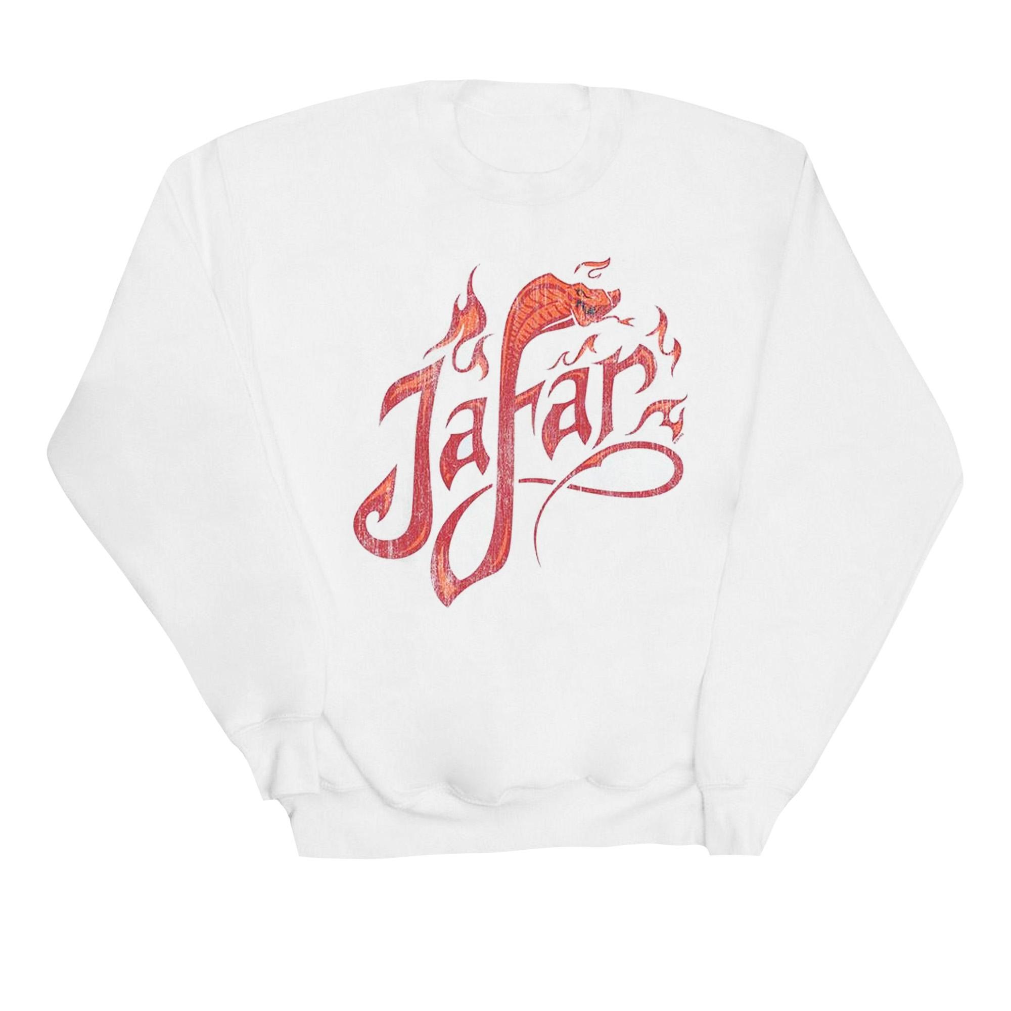 Disney Girls Aladdin film Jafar Flames logo sweatshirt 3-4 Years