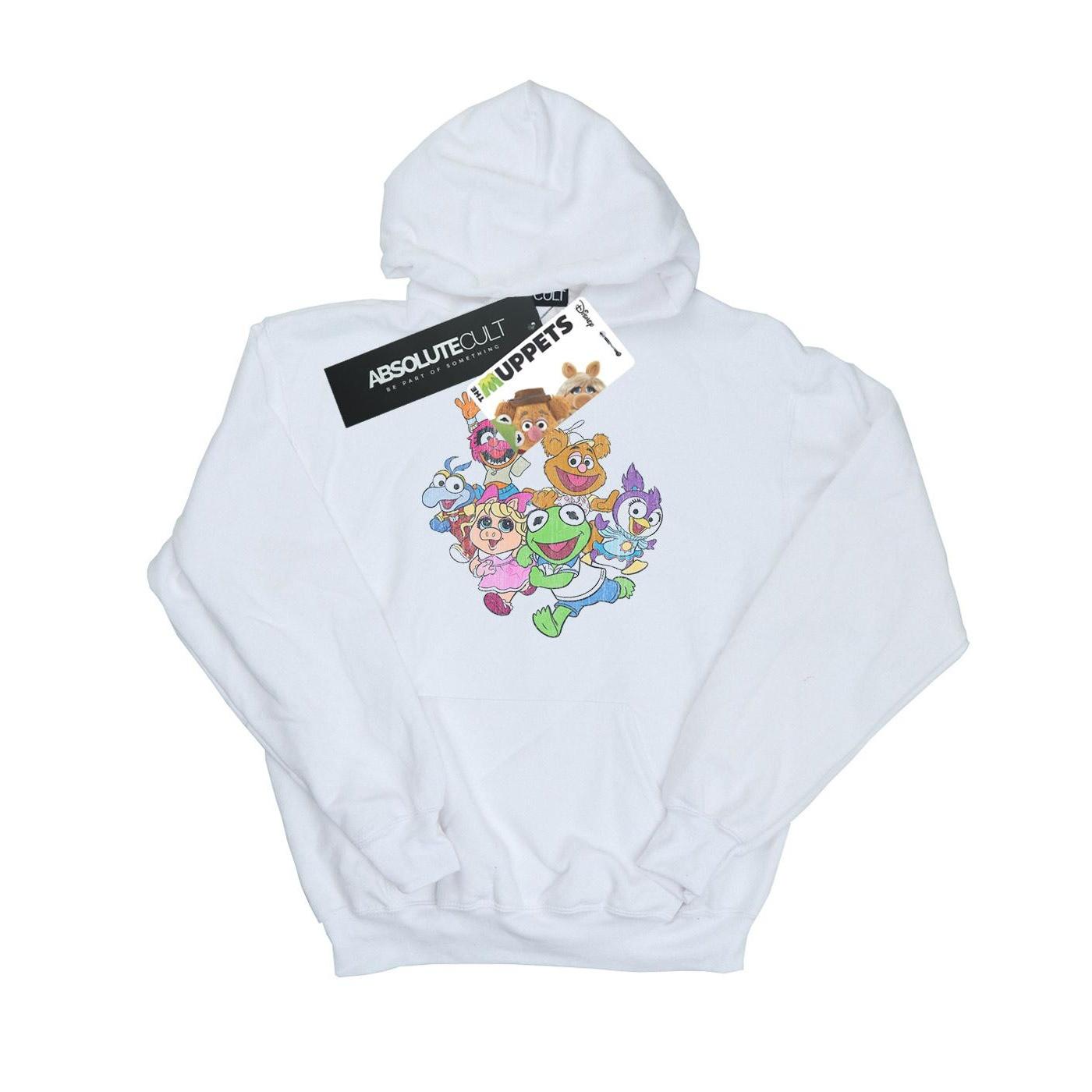 Disney Girls The Muppets Muppet Babies Color Group-hoodie 3-4 Years