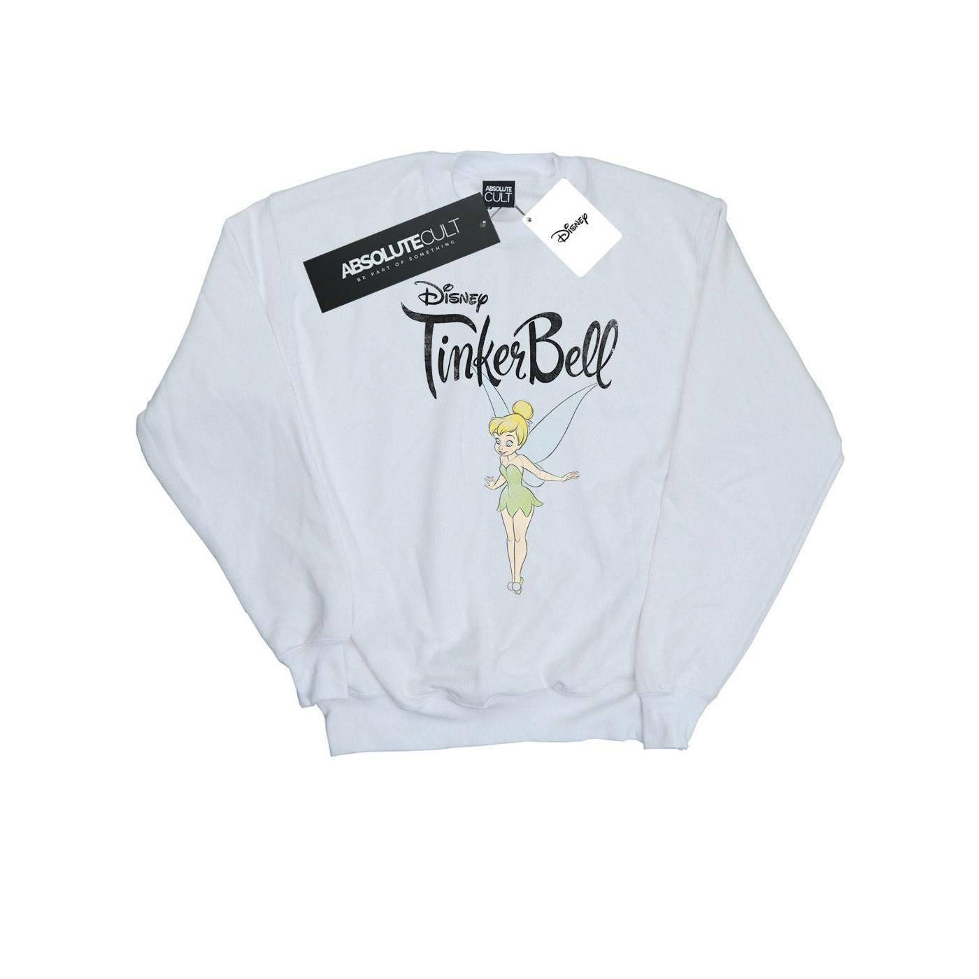 Disney Girls Tinker Bell Flying Tink Sweatshirt 3-4 Years