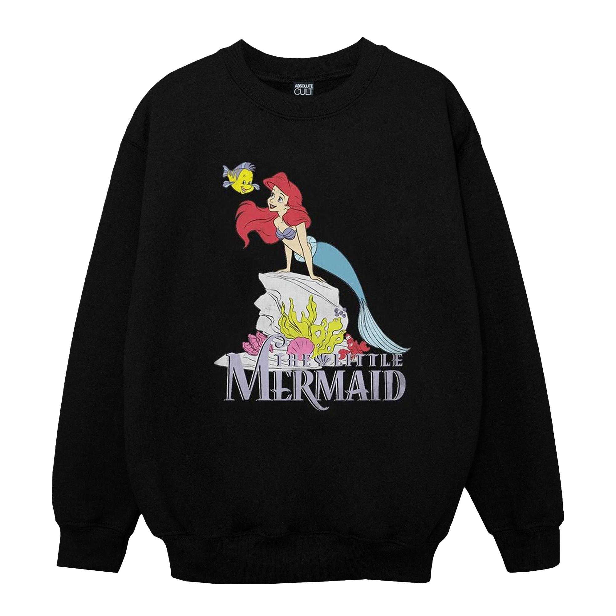 Disney meisjes de kleine zeemeermin Sea Friend Sweatshirt 3-4 Years