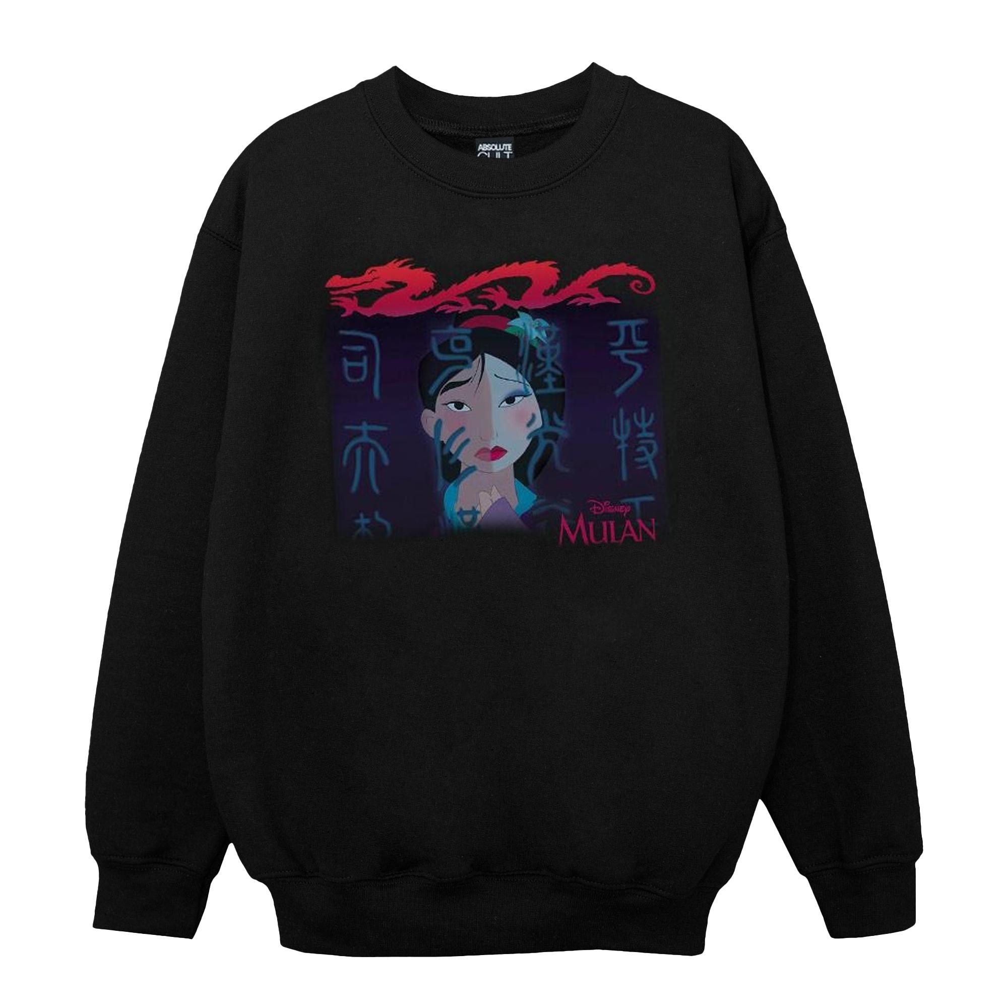 Disney Mulan Geisha gezicht-sweatshirt voor meisjes 3-4 Years