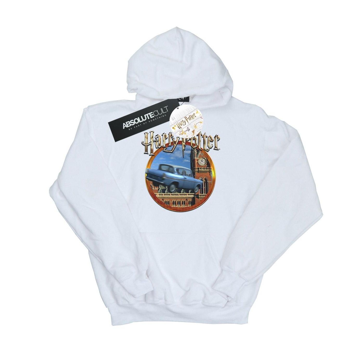 Harry Potter meisjes vliegende auto hoodie 3-4 Years