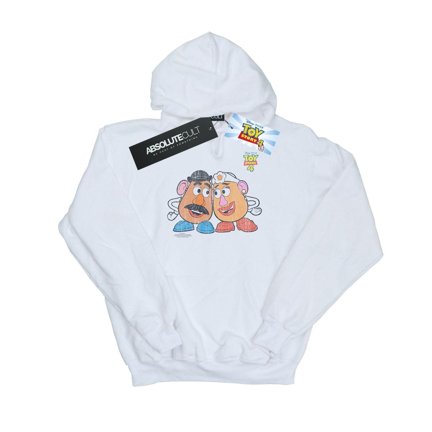 Disney Girls Toy Story 4 heer en mevrouw Potato Head hoodie 3-4 Years