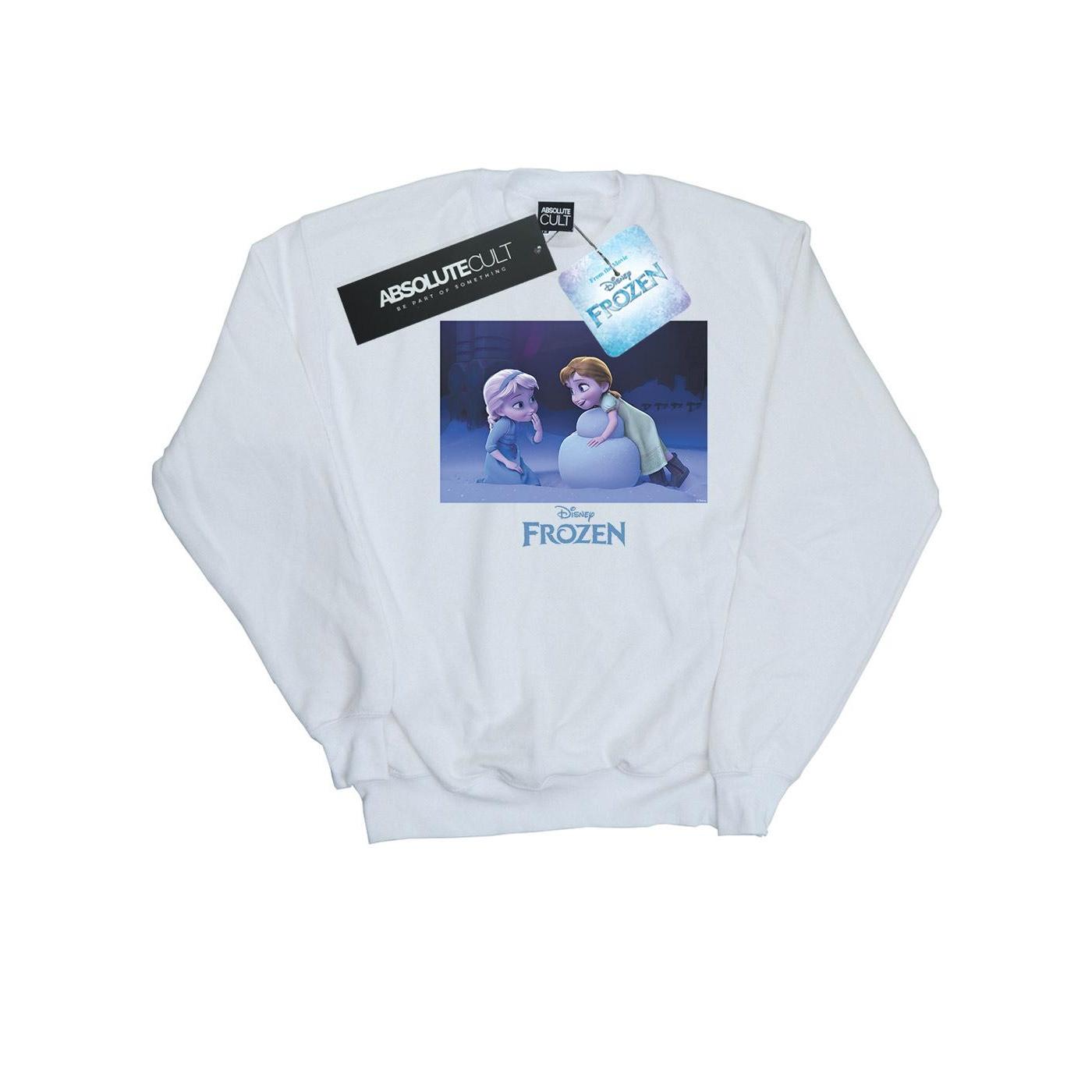 Disney Girls Frozen Bouw een sneeuwpop-sweater 3-4 Years
