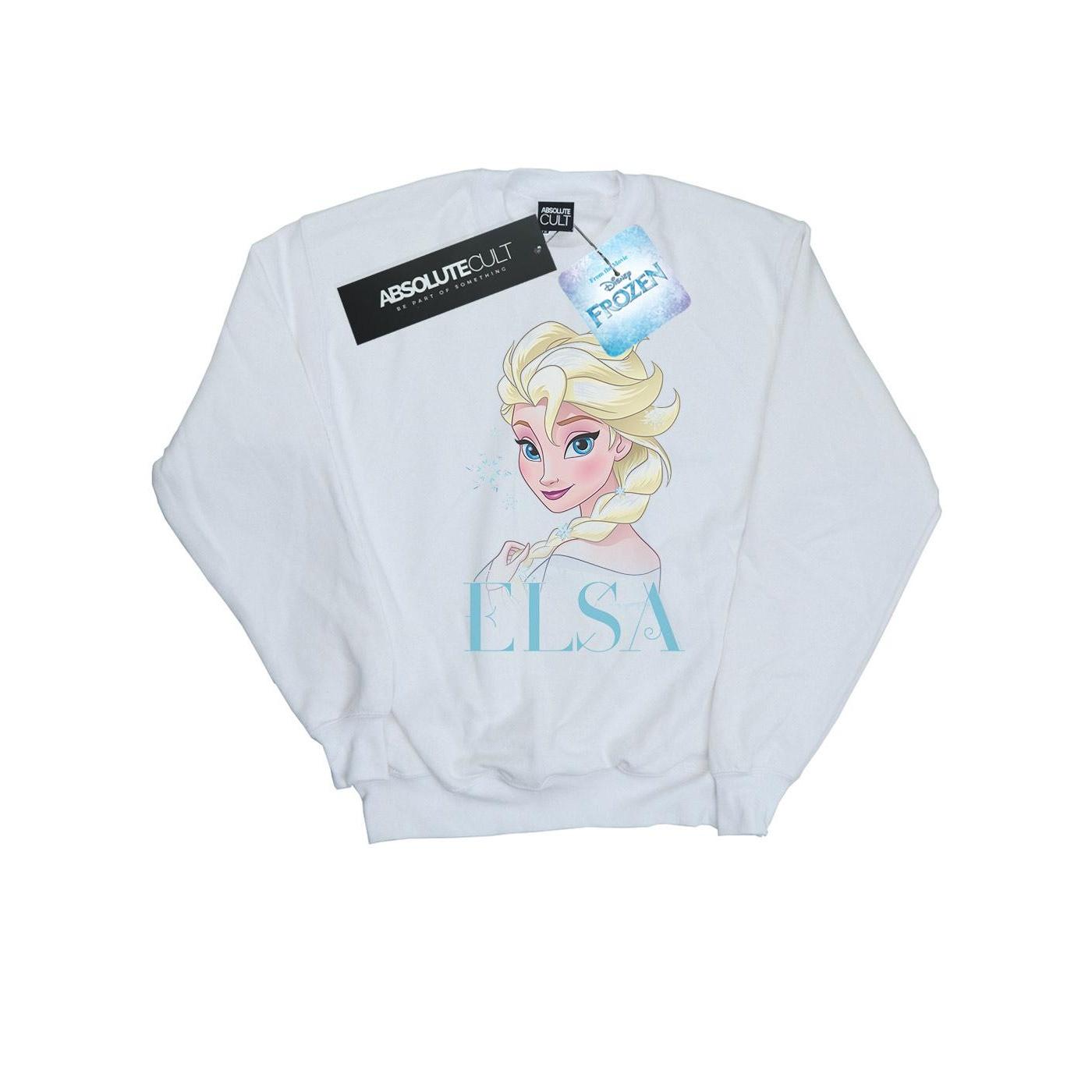 Disney Frozen Elsa Sneeuwvlok Portret Sweatshirt voor meisjes 3-4 Years