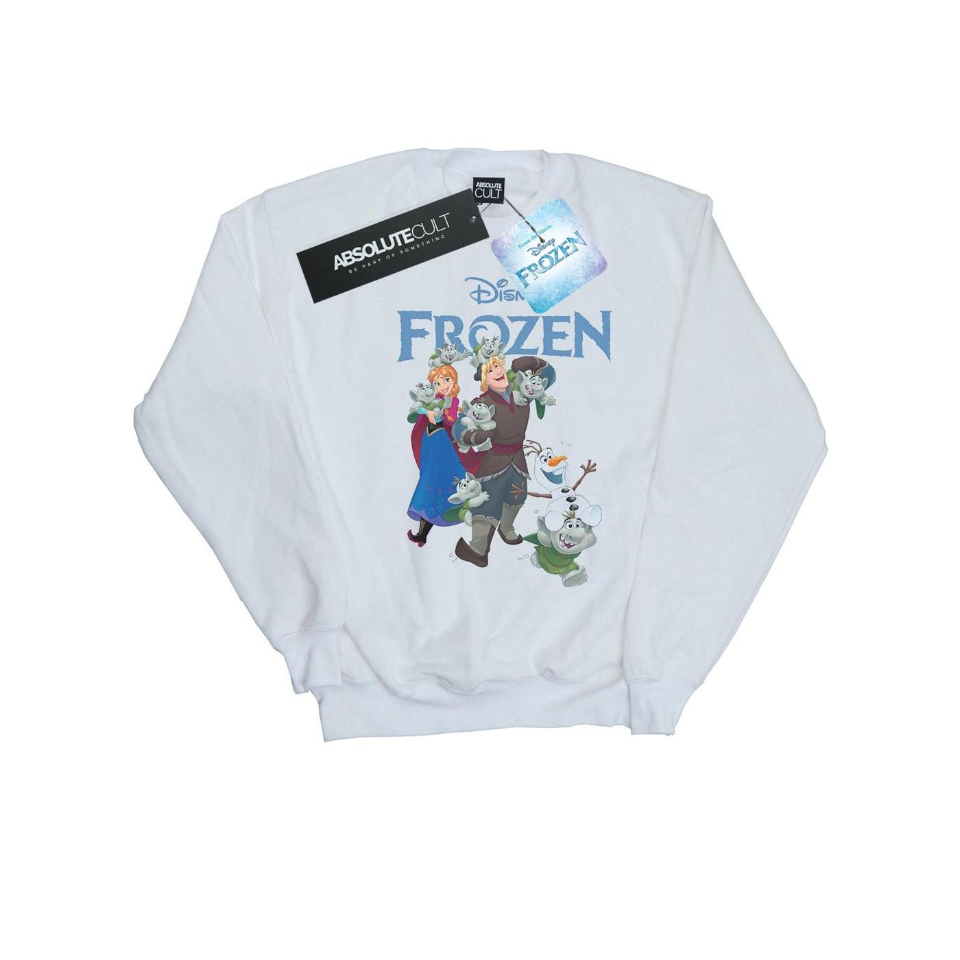 Disney Frozen Happy Trolls Sweatshirt voor meisjes 3-4 Years