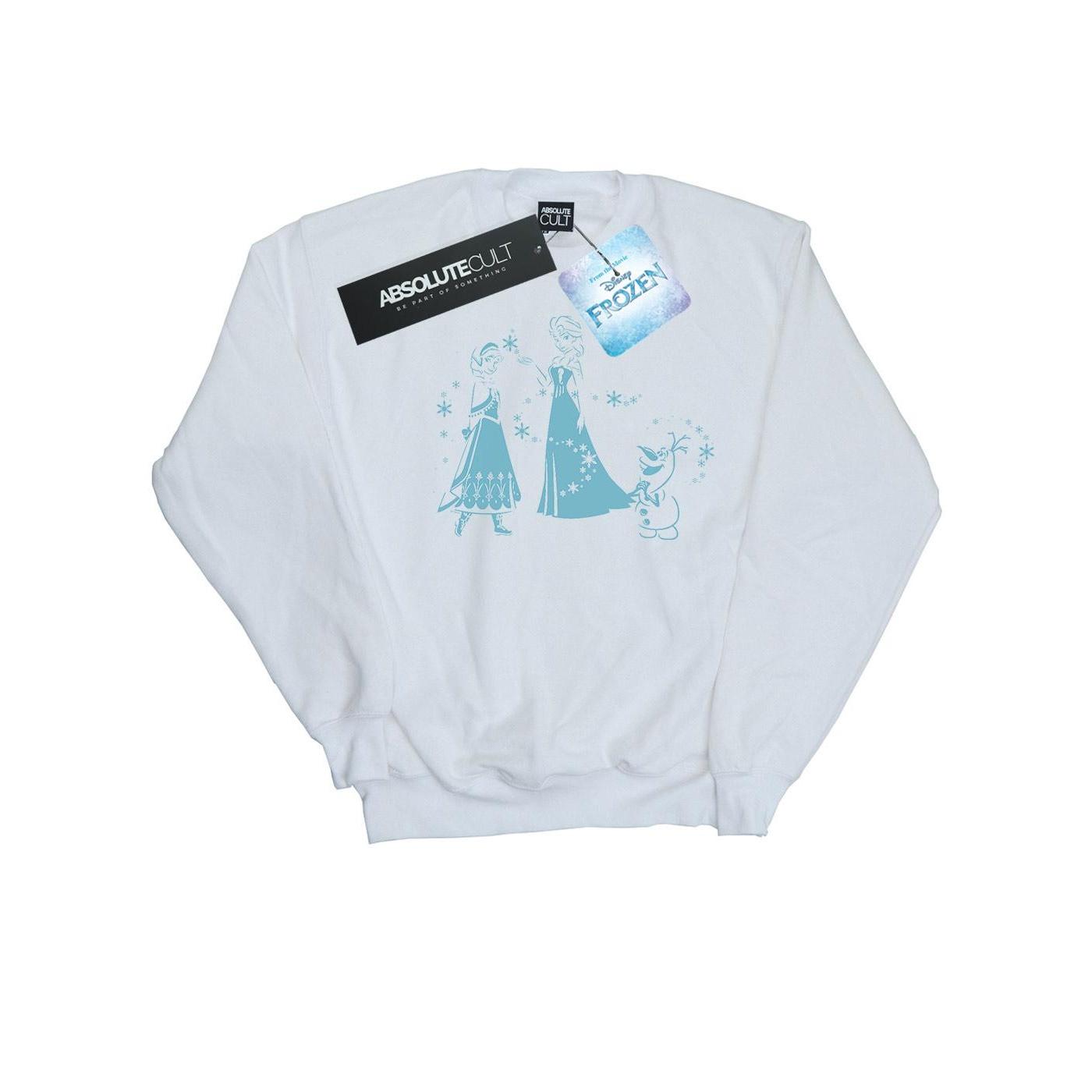 Disney Frozen Magic Sneeuwvlokken Sweatshirt voor meisjes 3-4 Years