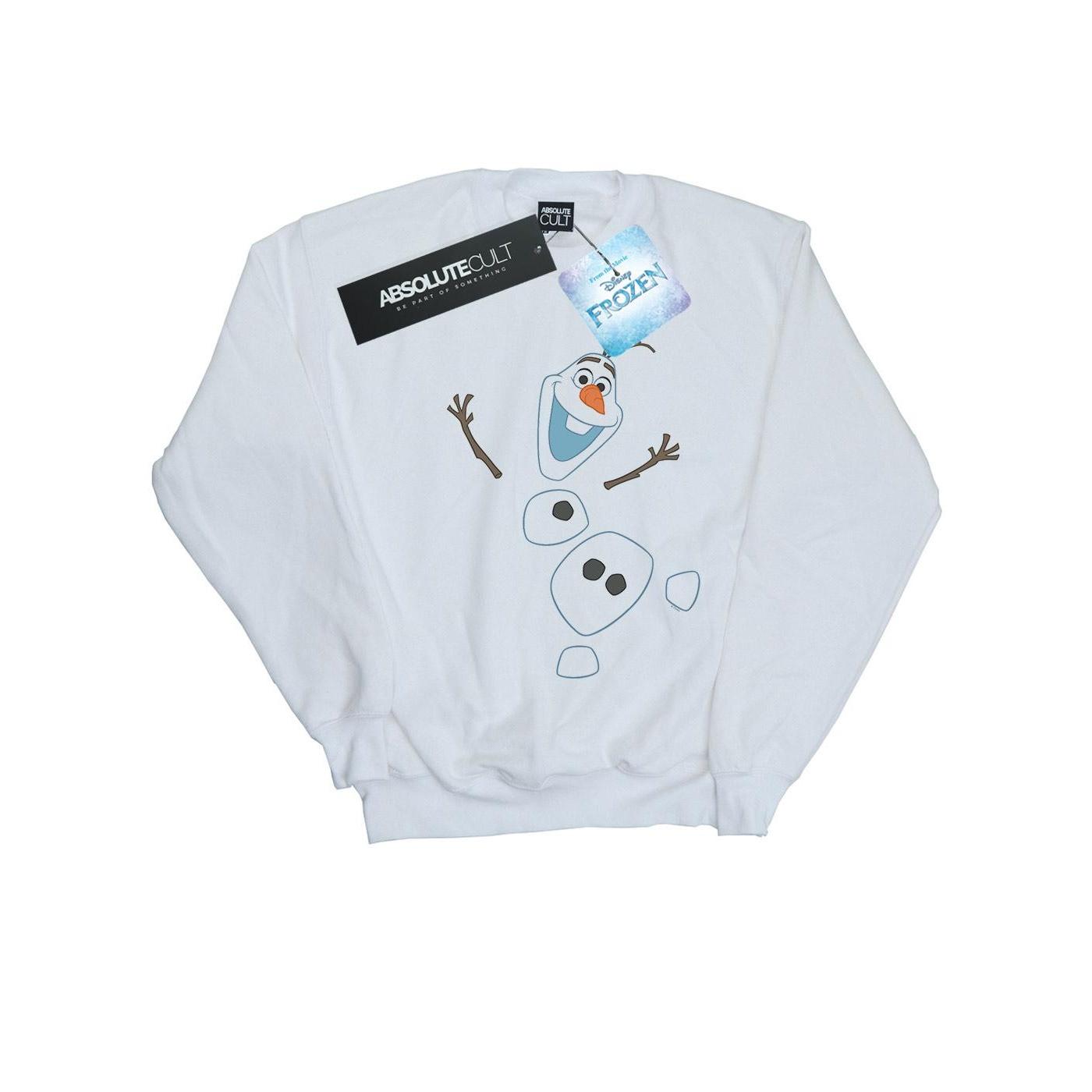 Disney Girls Frozen Olaf gedeconstrueerd sweatshirt 3-4 Years