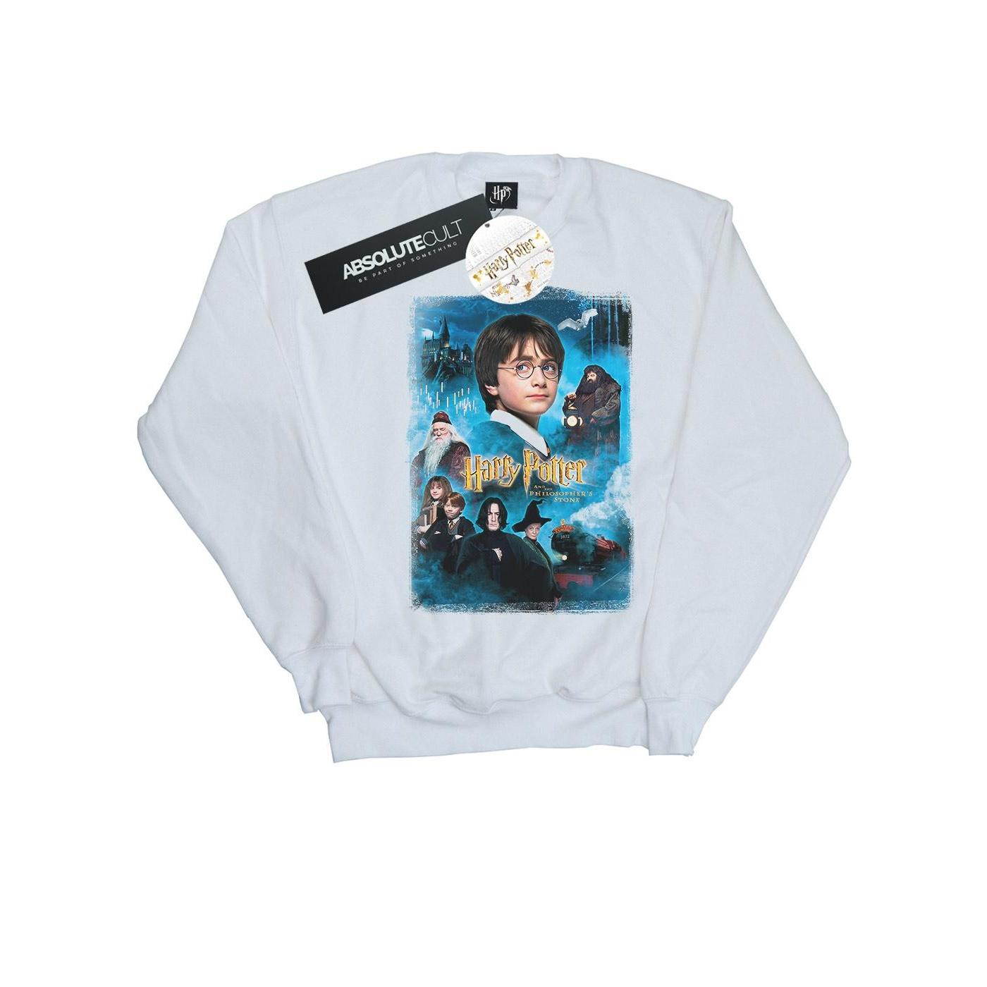 Harry Potter Girls Philosopher's Stone-sweatshirt 3-4 Years