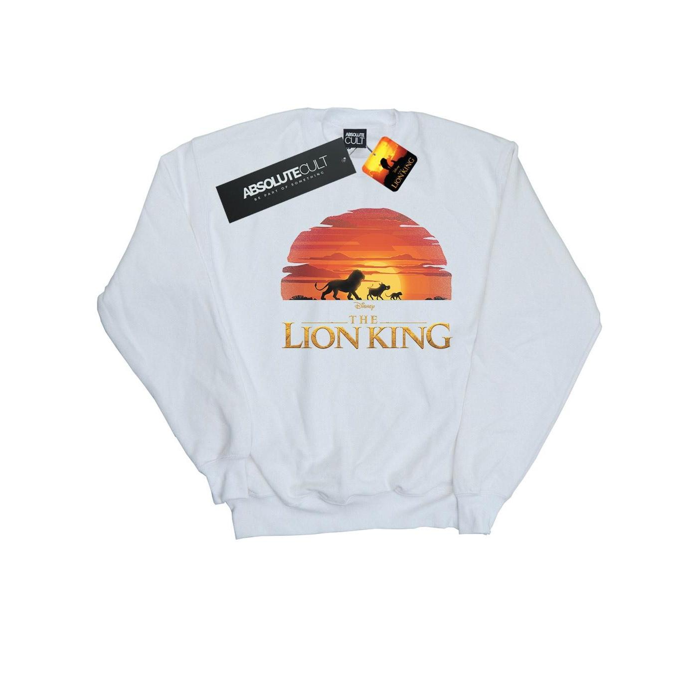Disney Girls The Lion King Movie Sunset-logo sweatshirt 3-4 Years