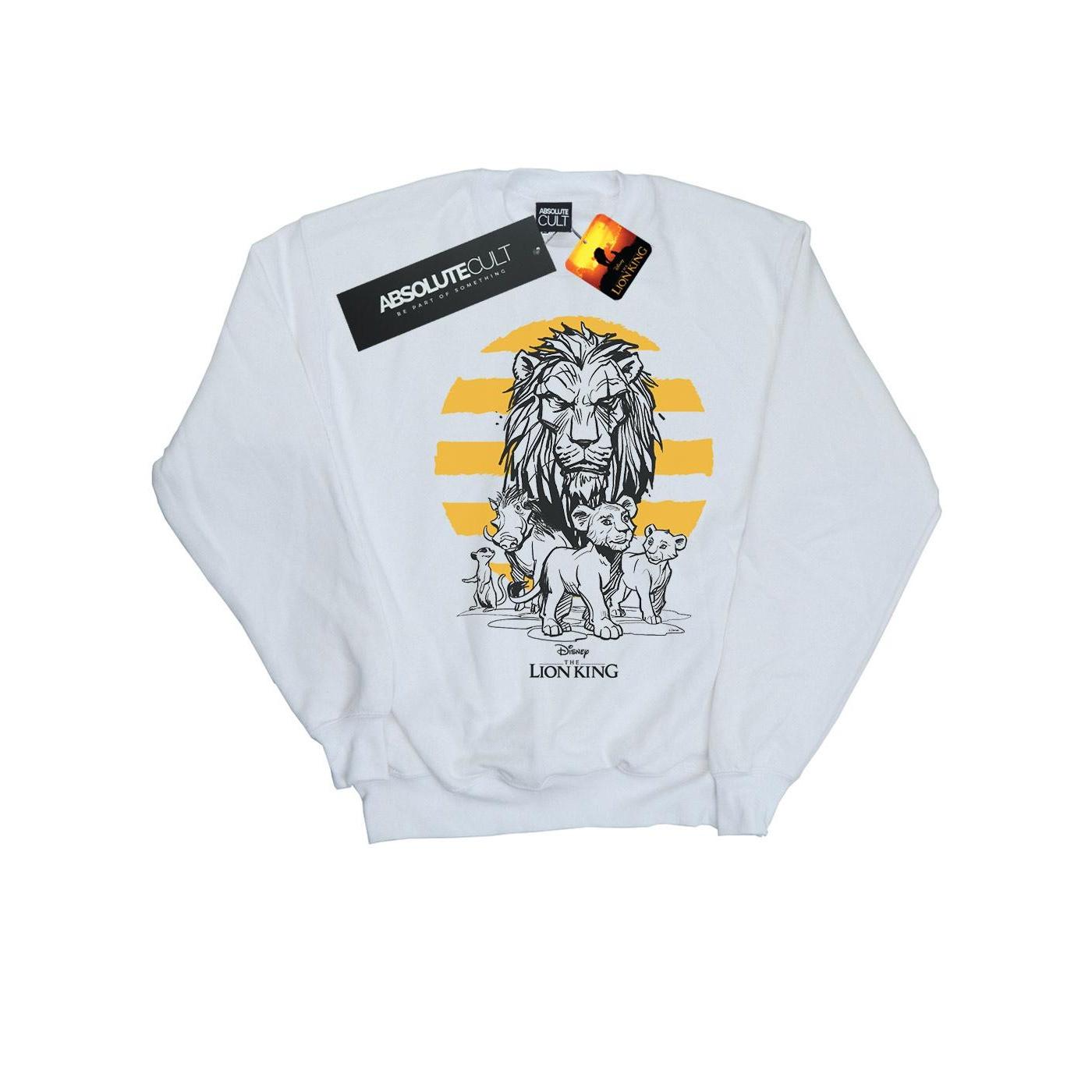 Disney Girls The Lion King Movie Group Sweatshirt 3-4 Years